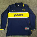 1997 Boca Juniors Home Long Sleeve Retro Soccer Jersey