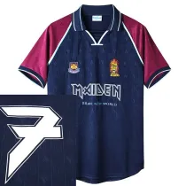 1999 West Ham  Home #7 Retro Soccer Jersey  (西汉姆主场带7号）