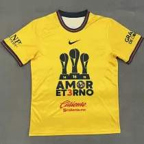 2025 Club America Yellow Champion Edition  Fans Soccer Jersey