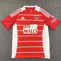 24/25 Stade Brestois Home(UCL) Fans Soccer Jersey主场欧冠版