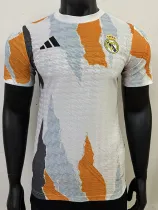 24/25 RMA White &Yellow Pre Match  Player Version Training Shirts
