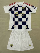 25/26 Real Salt Lake Away Kids Soccer Jersey(带章）