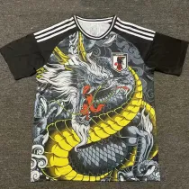 24/25 Japan Black Golden Dragon Fans Soccer Jersey