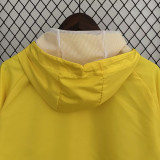 23/24 Tigres UANL Yellow Windbreaker (黑边)