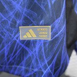24/25 Japan Blue（Y-3)  Player Version  Long  Soccer Jersey(长袖）