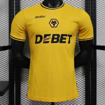 24/25 Wolves Home  Player Version Soccer Jersey