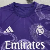 24/25 RMA  Purple White Dragon Special Edition  Fans Soccer Jersey