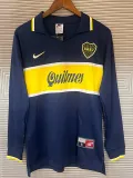 1997 Boca Juniors Home Long Sleeve Retro Soccer Jersey