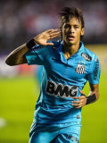 2012/2013 Santos FC Blue Retro Soccer Jersey