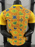24/25 Ghana Yellow  Player Version Pre Match Training Shirts