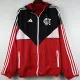 2024 Flamengo Red & Black  one sided hooded  Windbreaker （单面带帽风衣）