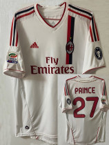 2011/2012 ACM Away Retro Soccer Jersey(Badge、Fonts)(章\27号）