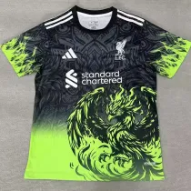 25/26 LIV Green Eagle's head  Fans Training Shirtsa绿鹰