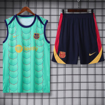 24/25 BAR Green Tank top and shorts suit