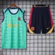 24/25 BAR Green Tank top and shorts suit