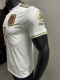 24/25 Bayern White 125th Anniversary Edition  Player Version Soccer Jersey