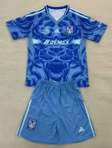 25/26 Tigres UANL Away Kids Soccer Jersey