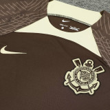 24/25  Corinthians Black Training Short Suit