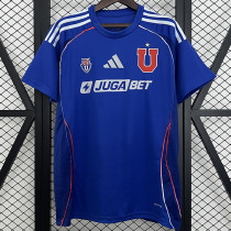 25/26 Universidad De Chile Home  Fans Soccer Jersey