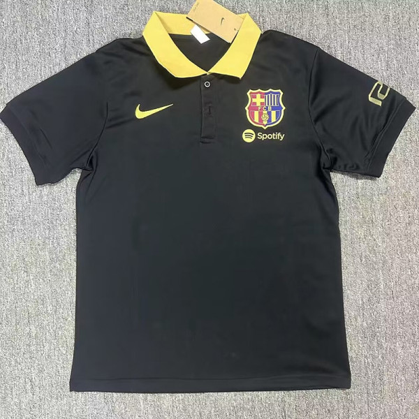 24/25 BAR Black Polo Shirt