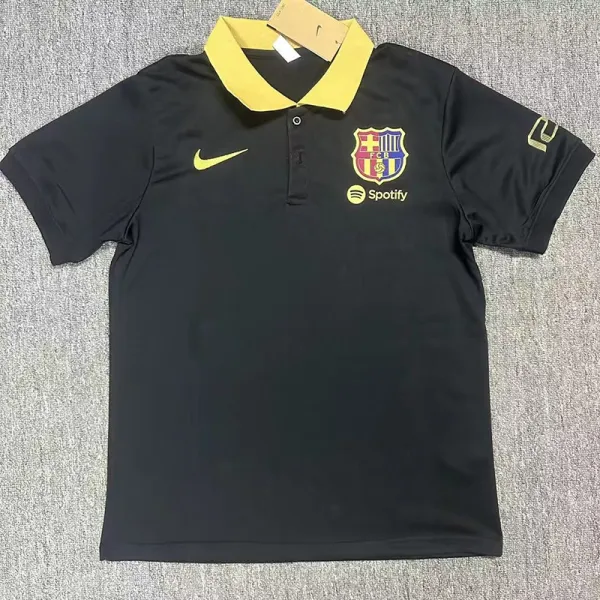 24/25 BAR Black Polo Shirt