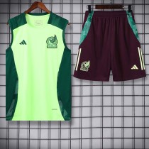 24/25  Mexico Green Tank top and shorts suit
