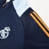 24/25 RMA Royal Blue Pants Jacket Tracksuit#08(白领)