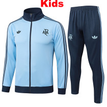 25/26 Argentina Lake Blue Jacket Tracksuit #E959（童装）