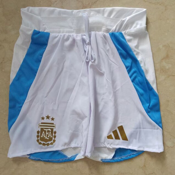 2024 Argentina Home  Player Version Shorts Pants