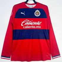 2019/2020 Chivas Away Long Sleeve  Retro Soccer Jersey (长袖)