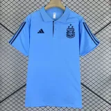 2024  Argentina sky blue Polo Shirt