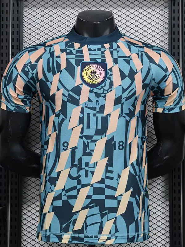 24/25 Man City Sky Blue Special Edition  Player Version Soccer Jersey
