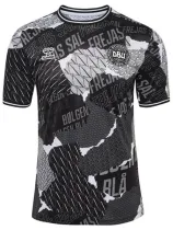 2024 Denmark Grey Black Training Shirts