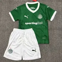 25/26  Palmeiras Home Kids  Soccer Jersey