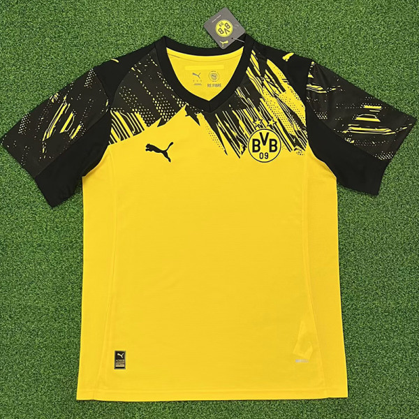 25/26 Dortmund Home  Fans Soccer Jersey