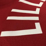 22/23 TRAIL BLAZERS LILLARD #0 Red Top Quality Hot Pressing NBA Jersey (Trapeze Edition)