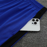 24/25 INT White # blue stripes Training Short Suit