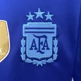 24/25  Argentina Away Kids Soccer Jersey