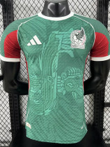 25/26 Mexico  Special Edition Green Player Version  Soccer Jersey