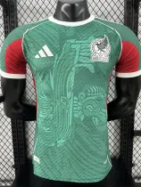 25/26 Mexico  Special Edition Green Player Version  Soccer Jersey