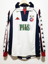 1999/2001 Red Star Belgrade Away Long Sleeve Retro Soccer Jersey(长袖)