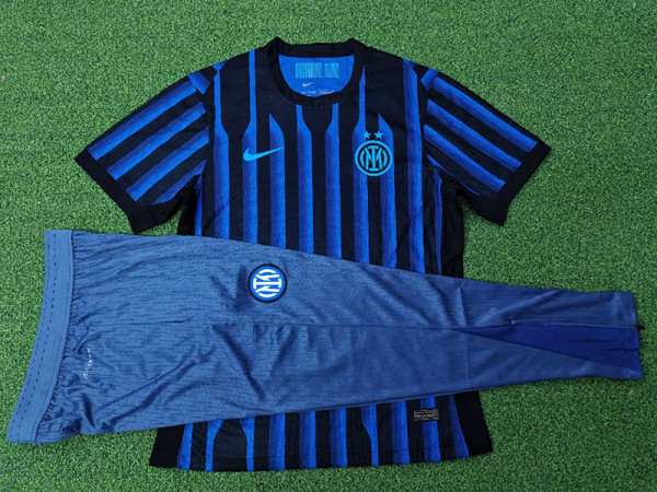 25/26  INT Blue Special Edition  Player Version Suit Soccer Jersey