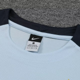 24/25 France White BlueTraining Short Suit (白蓝)