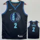 22/23 Dallas Mavericks IRVING #2 Blue Black Top Quality Hot Pressing NBA Jersey