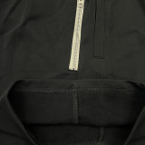 24/25 New NK Black Cotton zipper shorts(M11、口带拉链、全棉)