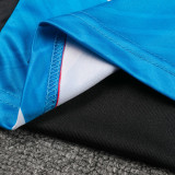 24/25 Napoli Sky Blue  Kids Half Pull Tracksuit  (半拉链)