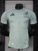 24/25 Mexico Away White Grey Player Version Soccer Jersey