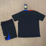 24/25 BAR Black Kids Training Shirts黑色