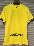 24/25 Villarreal Home  Fans Soccer Jersey