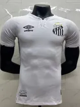 24/25 Santos FC Home Player Version Soccer Jersey